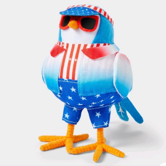 Rare, 2 Bird Bundle: Starla and Bubba Target Fabric Bird, Sun Squad - Picture 7 of 8